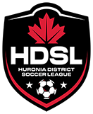 Huronia District Soccer League logo